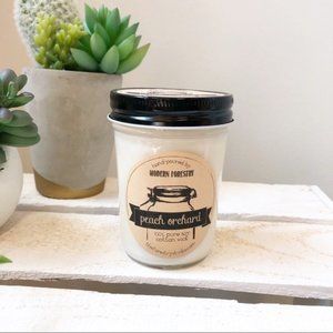 100% Pure Soy Cotton Wick Candle Peach Orchard